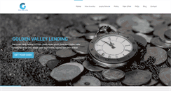 Desktop Screenshot of goldenvalleylending.net