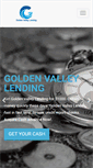 Mobile Screenshot of goldenvalleylending.net